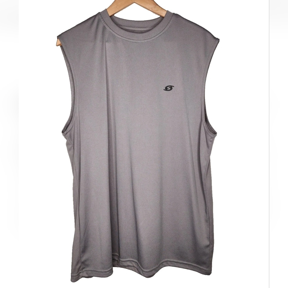 Starting Line Athletic Tank Top in Gray Size L